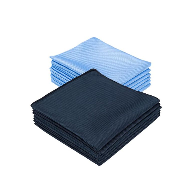 Diamond-Weave Glass Towel Set
